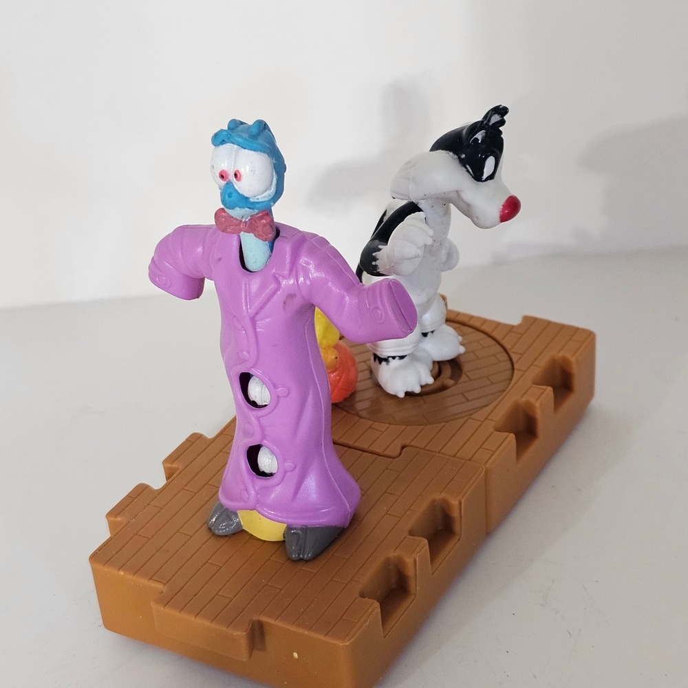 Vintage 1996 Space Jam McDonald's Toys Sylvester Tweety Monstar Looney Tunes Set